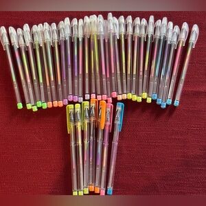 Rainbow color Gel Pen Set of 37